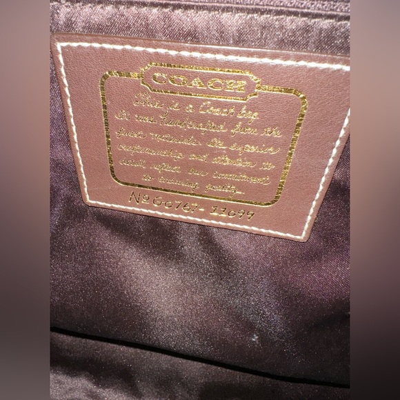 Coach Signature Tote & Matching Wristlet - Picture 9 of 10